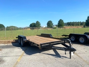 Lowboy Car Hauler Trailer