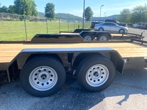 Lowboy Car Hauler Trailer