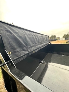 Dump Trailer On Sale 7x14 14k. Tarp Kit Ramps And 7k Axles 