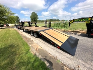  20+10 Hydraulic Dovetail16k Trailer For Sale 