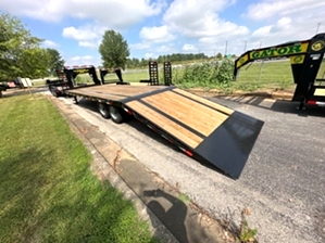  20+10 Hydraulic Dovetail16k Trailer For Sale 