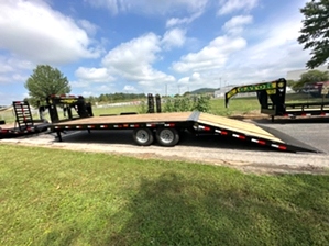  20+10 Hydraulic Dovetail16k Trailer For Sale 