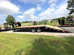  20+10 Hydraulic Dovetail16k Trailer For Sale 