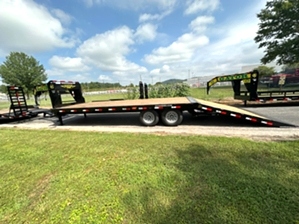  20+10 Hydraulic Dovetail16k Trailer For Sale 