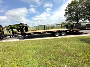  20+10 Hydraulic Dovetail16k Trailer For Sale 