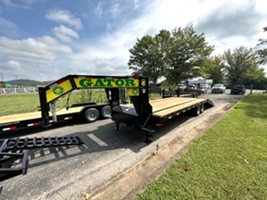  20+10 Hydraulic Dovetail16k Trailer For Sale 