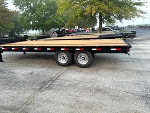 20ft Flat Deck Pintle Trailer For Sale