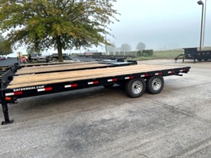 20ft Flat Deck Pintle Trailer For Sale