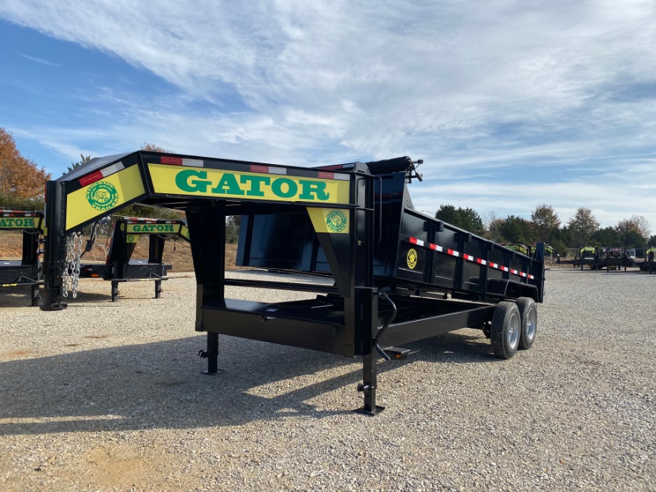 16ft Gooseneck Dump Trailer 